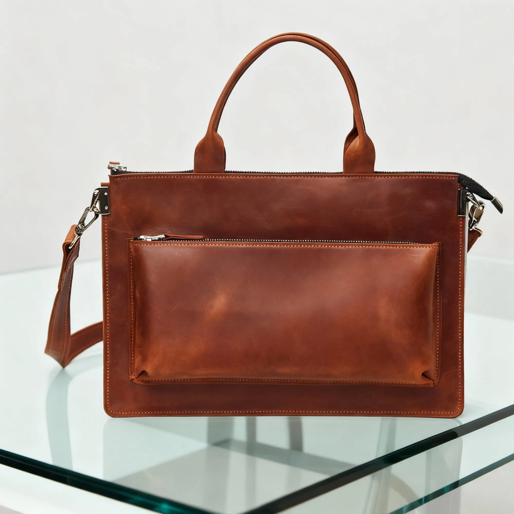 Executive Leather Laptop Bags, Sleeves & Cases for Professionals